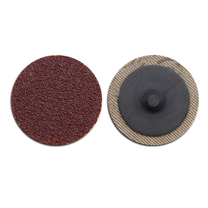 50 Sanding Discs 2" Type R Roll Lock Abrasives Surface Die Grinder Polish Finish