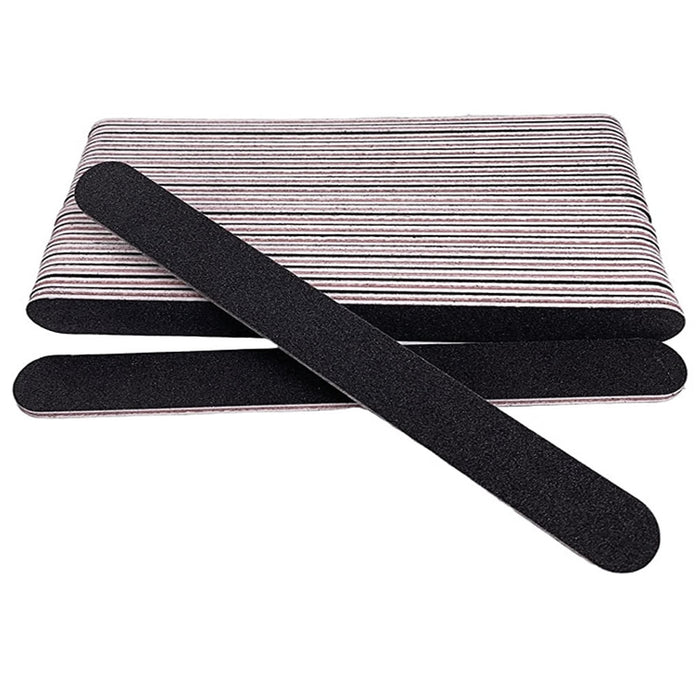 120 Bulk Nail Files Emery Boards Buffer Fingernails Toenails Salon Manicure 4.5"