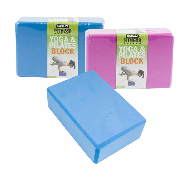 2 Eva Yoga Block Pilate Balance Exercise Brick Prop Accessories Stretch Support