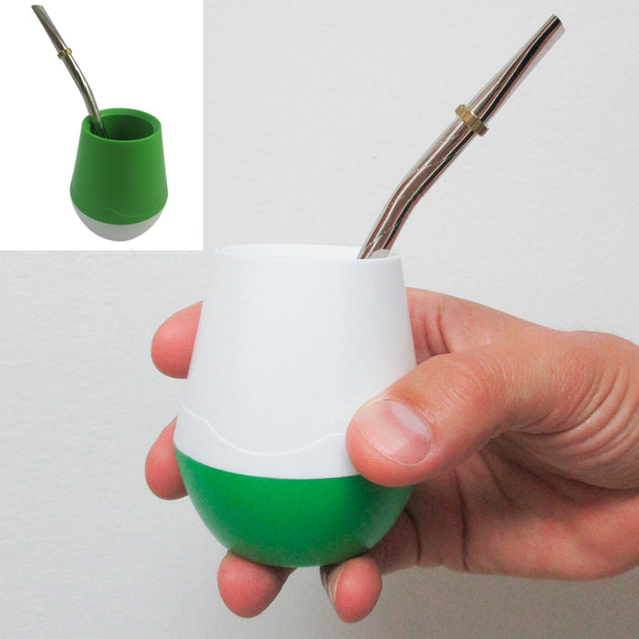 SIMPLE MATE CUP AS FASTING PARTNET SMALL WITH STRAW SET 2722