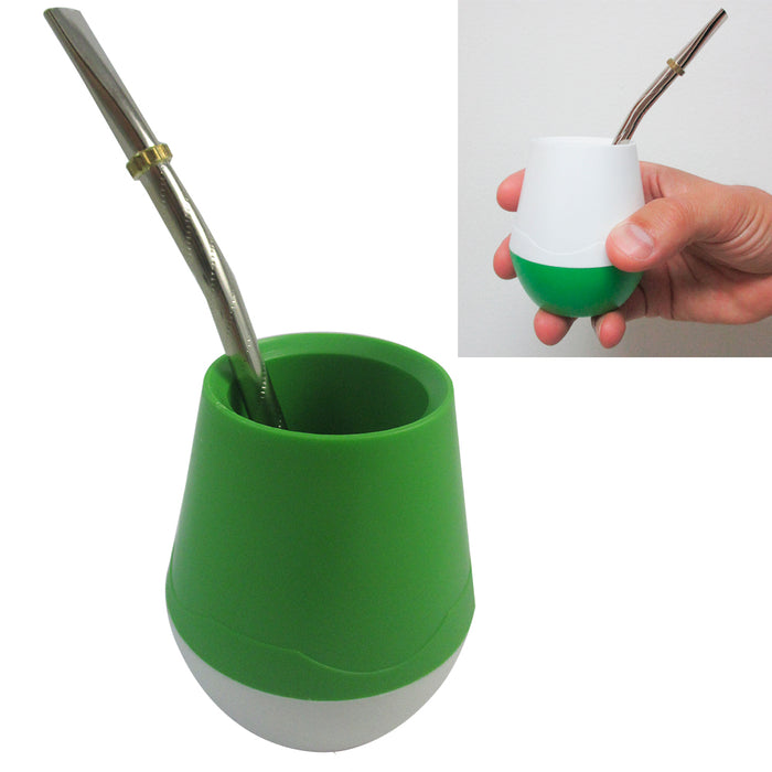 SIMPLE MATE CUP AS FASTING PARTNET SMALL WITH STRAW SET 2722