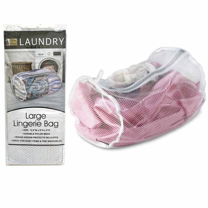 2 Pack Mesh Laundry Bags Bra Washing Net Intimates Lingerie Delicates Zippered