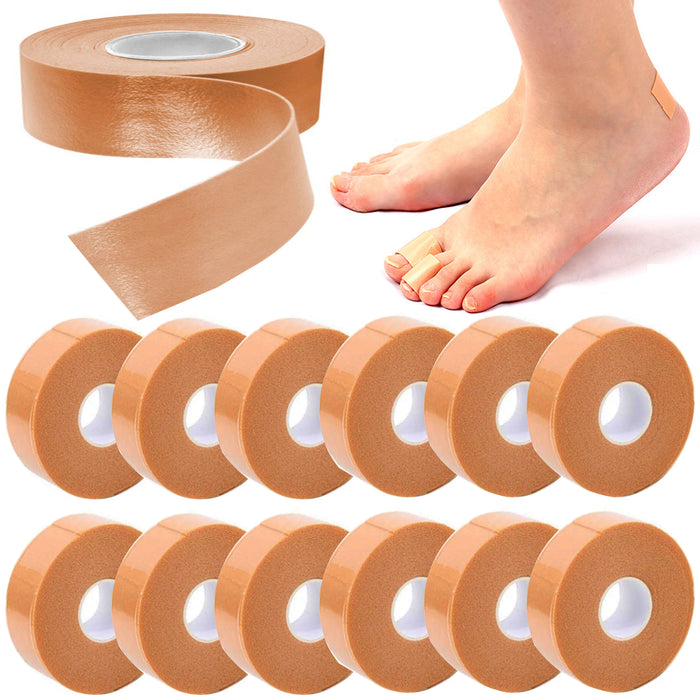 1 X 5 Yds Waterproof Adhesive Medical Tape Rolls - 6 PACK : First Aid  Products