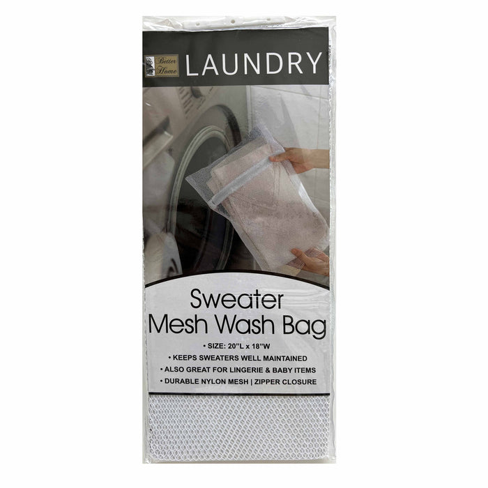 Mesh Laundry Bag Hosiery Stockings Wash Net Sweater Lingerie Underwear Socks 20"