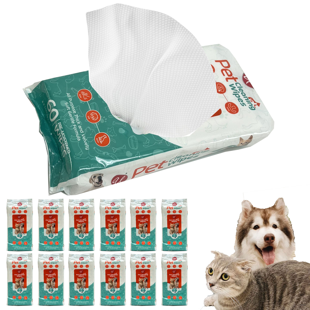 Cat wipes for outlet bum