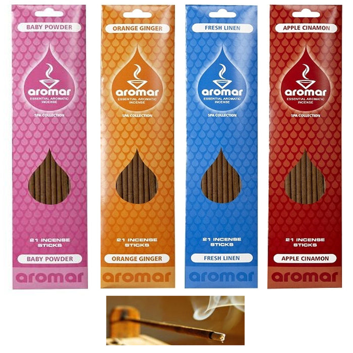 160 Incense Sticks Concentrated Scents Burning Fragrance Aroma Therapy Assorted