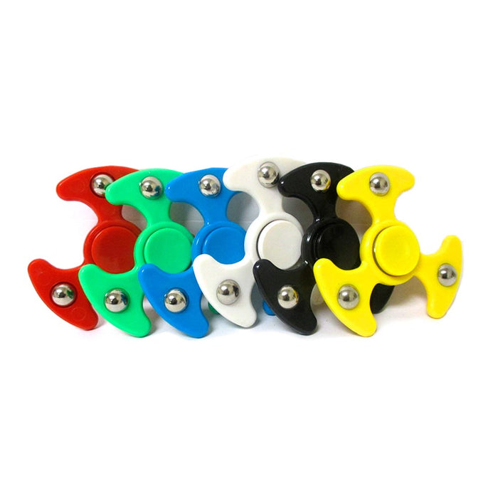 1 Fidget Hand Spinner Top Toys Metal Plastic EDC Desk Tri-Finger Spiner Dreamed