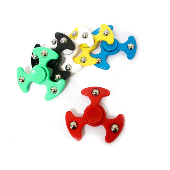 1 Fidget Hand Spinner Top Toys Metal Plastic EDC Desk Tri-Finger Spiner Dreamed