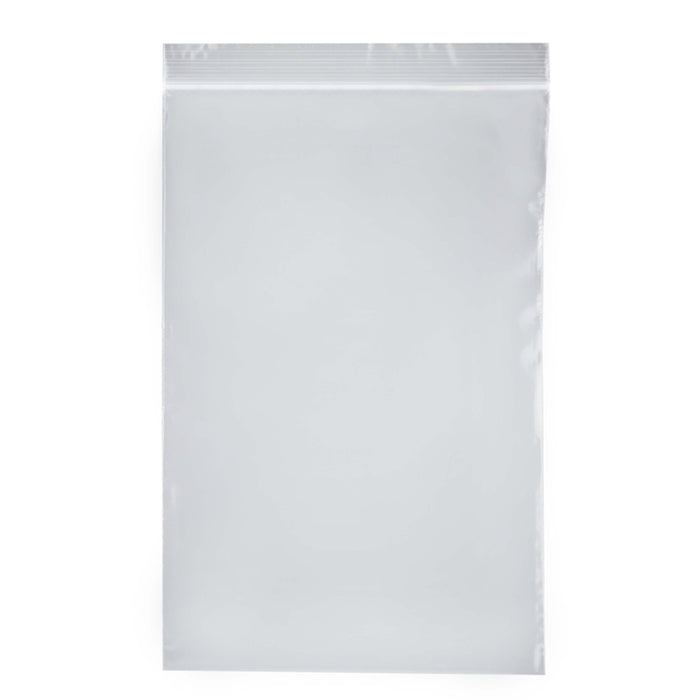 100 Pc Clear Plastic Poly Bags 6"WX9"H 2 Mil Reclosable Zip Resealable Lock Seal