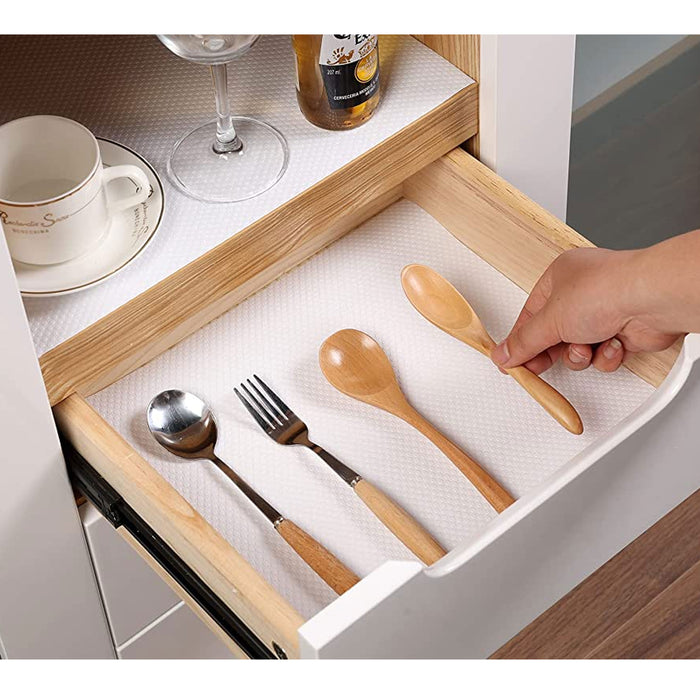 Drawer Liner Non Adhesive Kitchen Shelf Liner, Non Slip Mat Cabinet Grip  Liner 1
