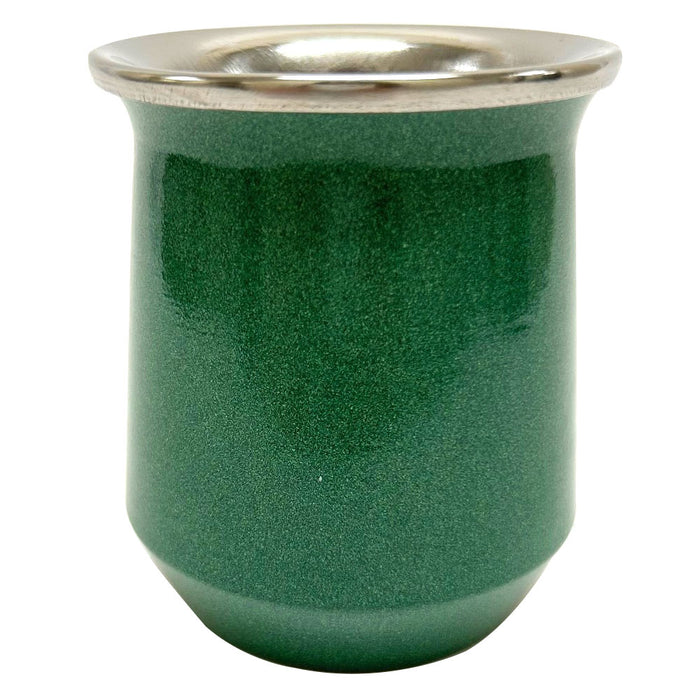 Argentina Mate Gourd Bombilla Stainless Steel Straw Green Tea Cup Double Walled