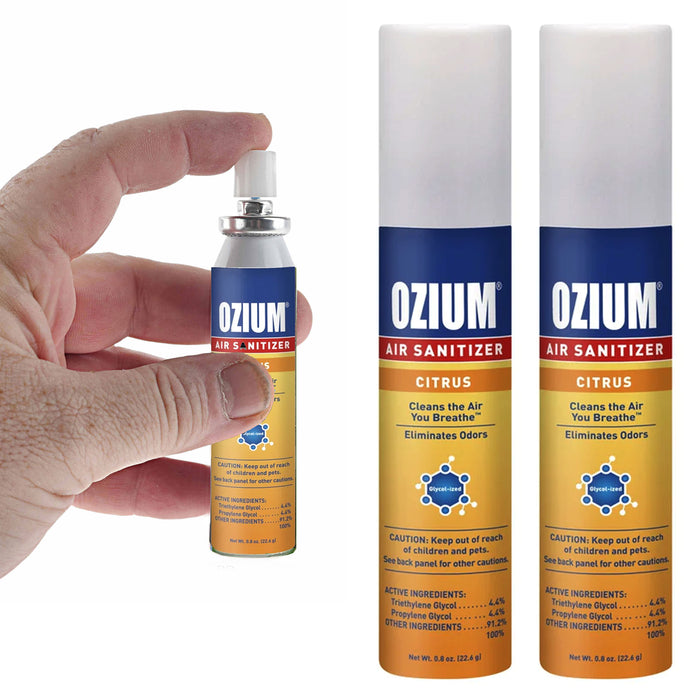 2 Ozium Air Sanitizer Freshener Long Lasting Citrus Scent Odor Elimina —  AllTopBargains