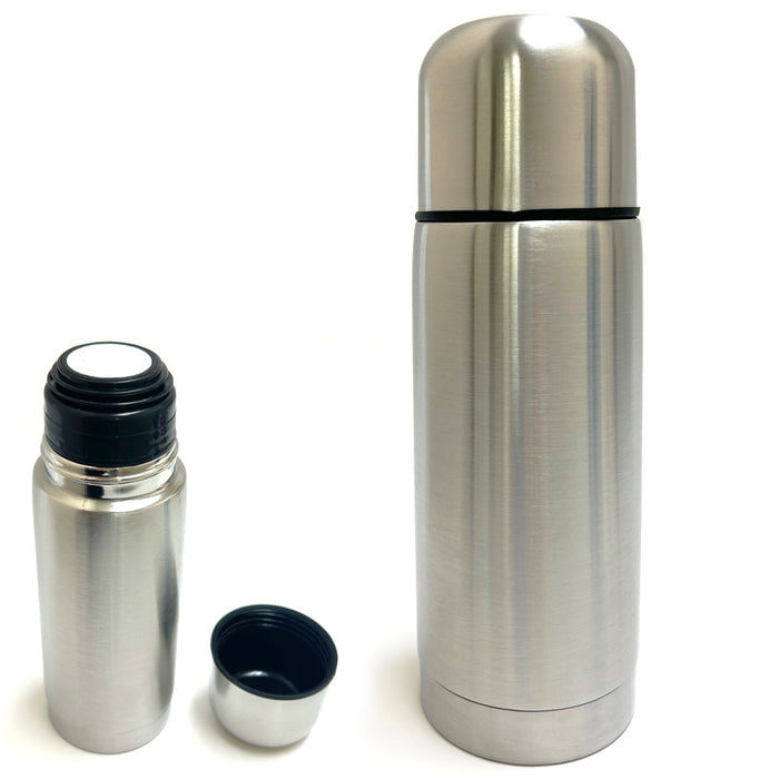 Vacuum Flask Coffee Bottle Thermo Stainless Steel 12 Hrs Hot Cold Travel 12 Oz