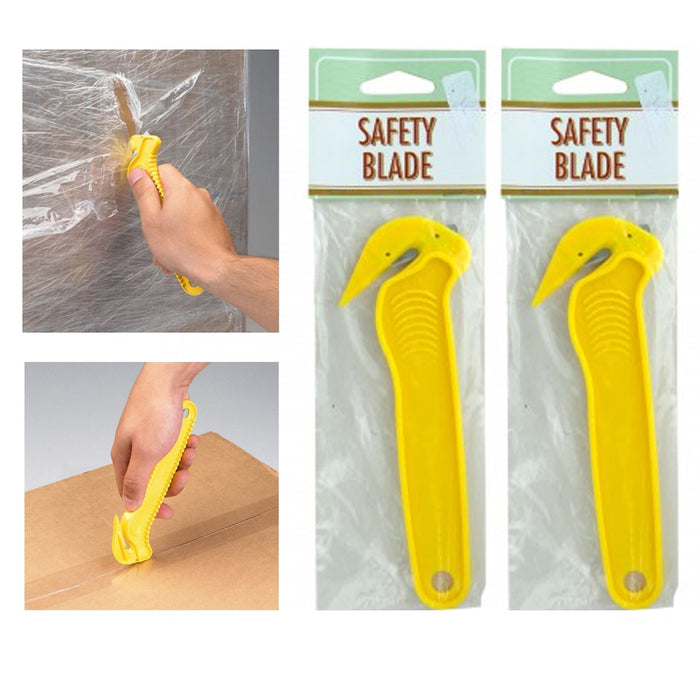 Safety Blade Hook Style Cutter Knife Box Dual Blade Opener Package Slide Helper