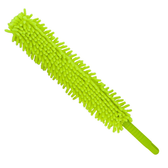 1 X Long Microfiber Duster Bendable Flexible Cleaning Brush Dust Cleaner Handle