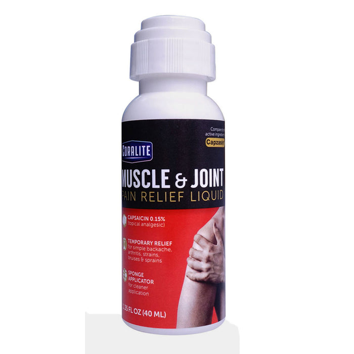 4 Pk Liquid Pain Relief Muscle Joint Capsaicin Topical Analgesic Extra Strength