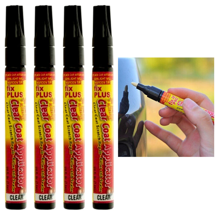 4 Pc Auto Scratch Repair Marker Touch Up Pen Car Paint Wax Filler Remover Fix