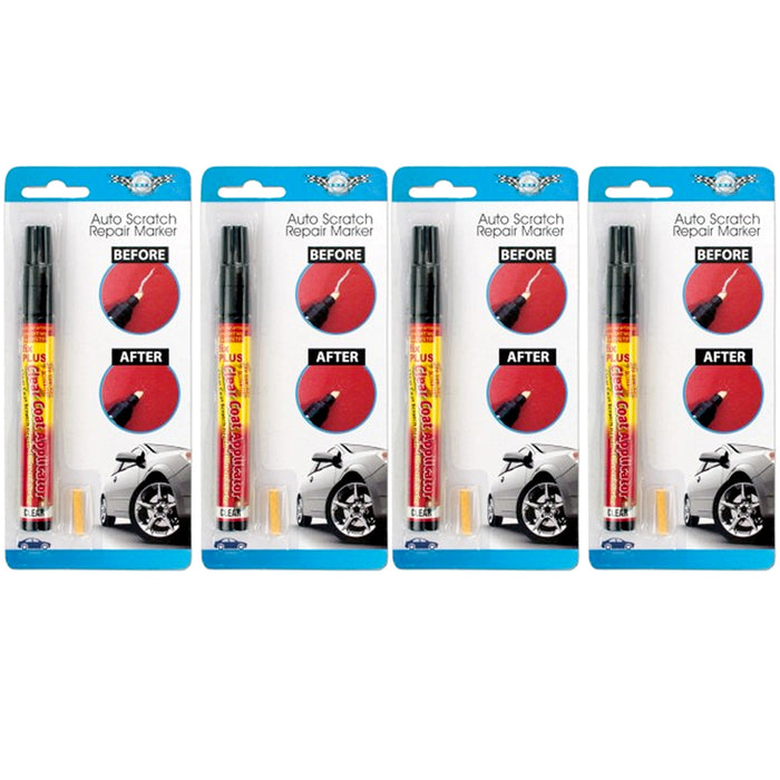 4 Pc Auto Scratch Repair Marker Touch Up Pen Car Paint Wax Filler Remover Fix