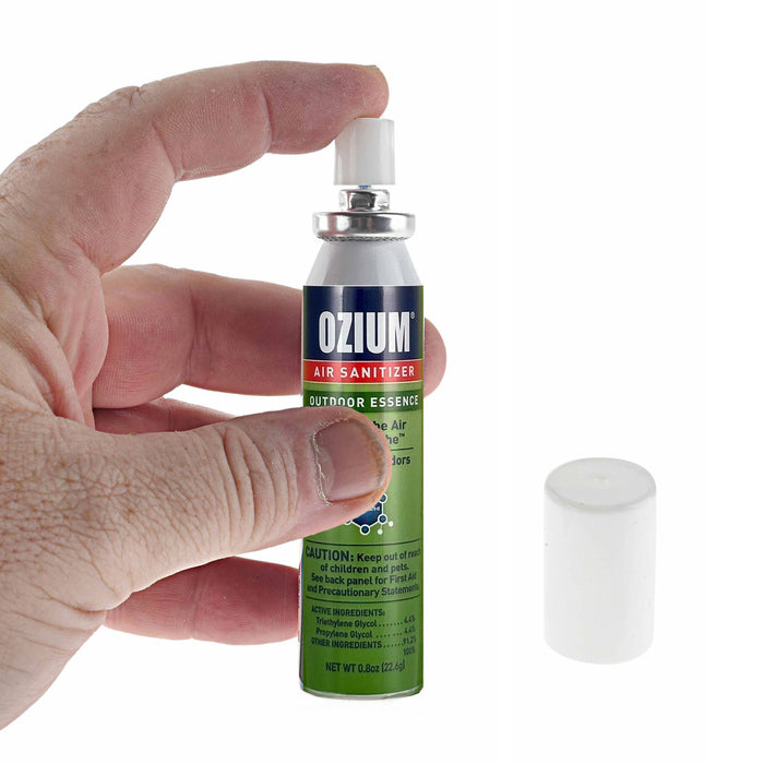 4 Ozium Air Sanitizer Spray Freshener Eliminate Bad Odors Outdoor Essence 0.08oz