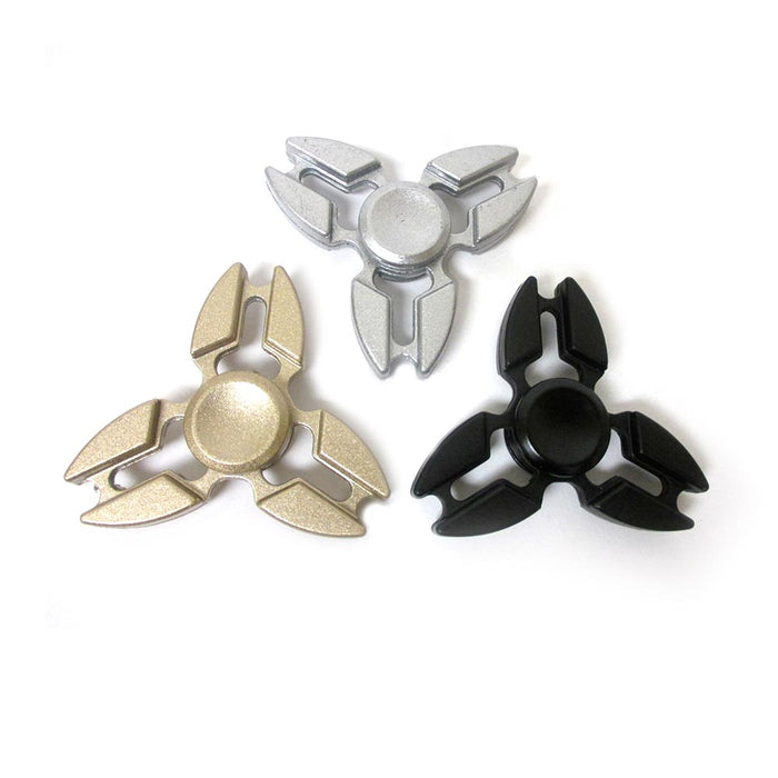 1 Gyro Tri-Spinner Fidget High Quality Metal EDC Hand Finger Spinner Focus ADHD