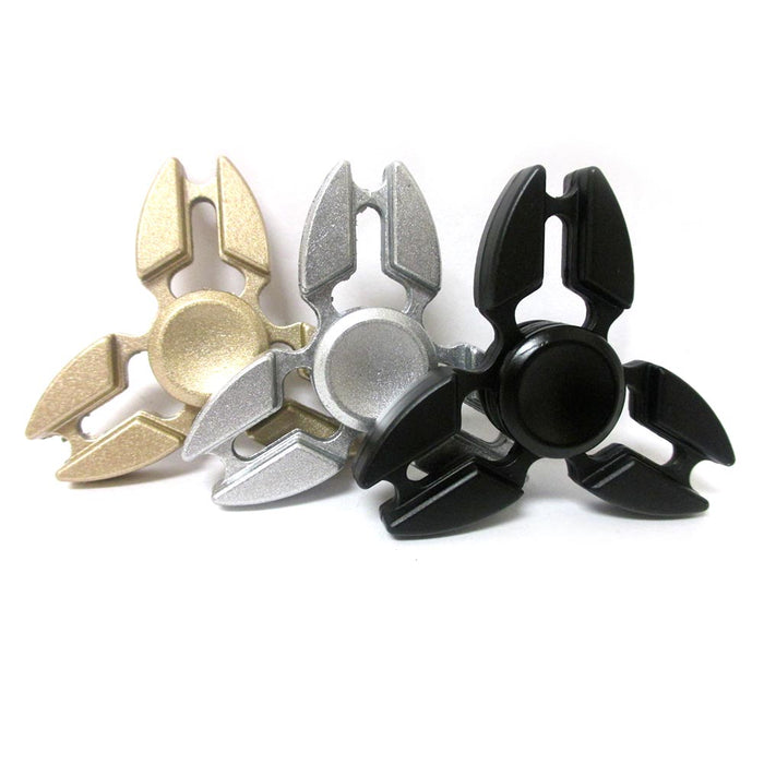 1 Gyro Tri-Spinner Fidget High Quality Metal EDC Hand Finger Spinner Focus ADHD