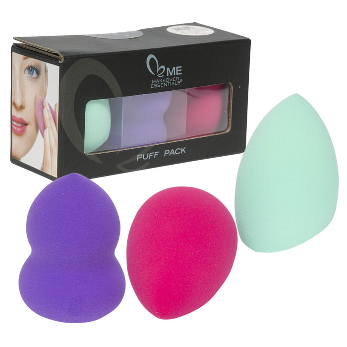 3 Beauty Blending Makeup Sponge Blender Flawless Cosmetic Buffer Puff Foundation