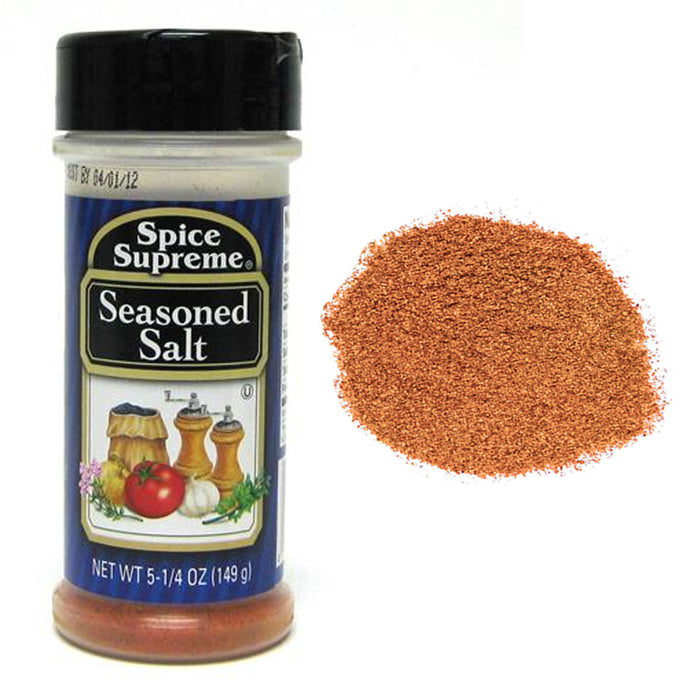 Spice Supreme Seasoned Salt All Food Seasoning Cook Gourmet Flavor Grill 5.25oz