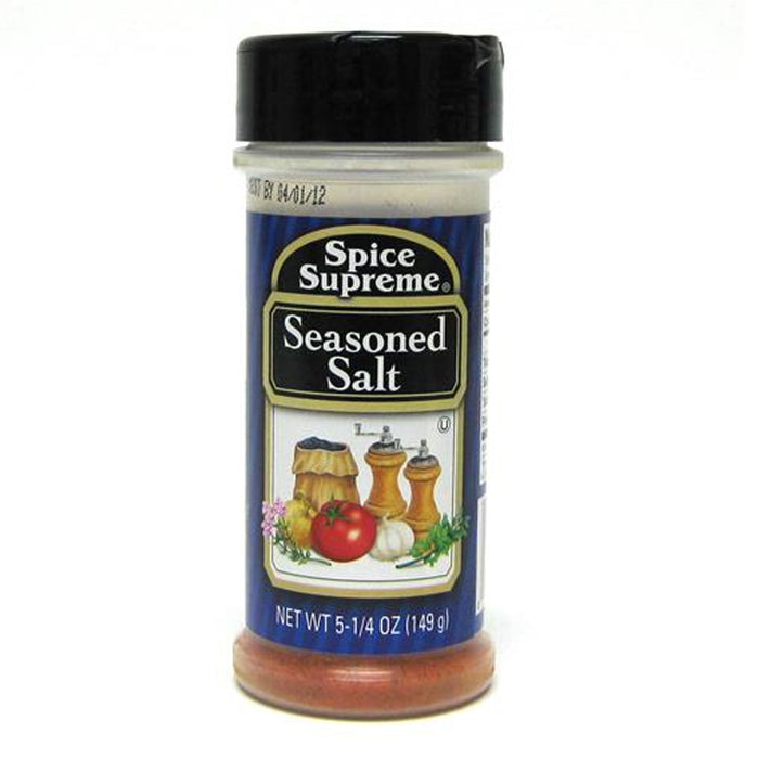 Spice Supreme Seasoned Salt All Food Seasoning Cook Gourmet Flavor Grill 5.25oz