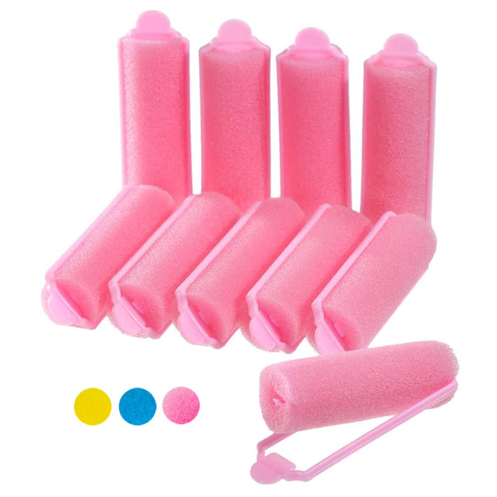 20 Pc Foam Sponge Hair Rollers Small 0.78" Dia. Curls Waves Curlers Beauty Salon