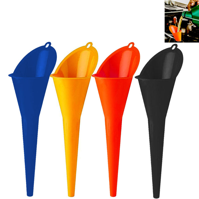 3-Pack Oil Funnel Plastic Automotive Use Oil Change Gas Car Transmission Kitchen