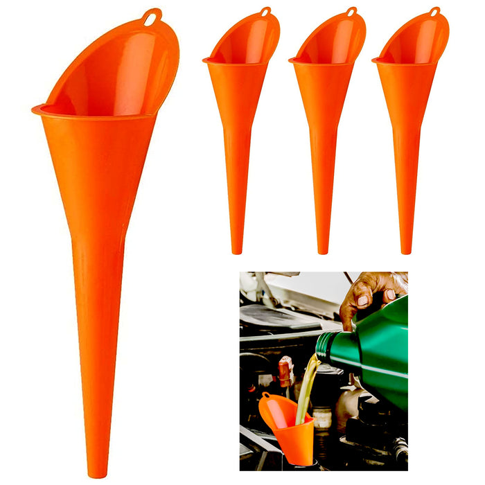 3-Pack Oil Funnel Plastic Automotive Use Oil Change Gas Car Transmission Kitchen