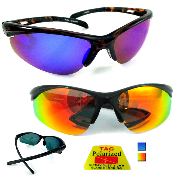 Polarized Cycling Sunglasses Bike Goggles Eyewear Shiny Lens Sport Glasses UV400