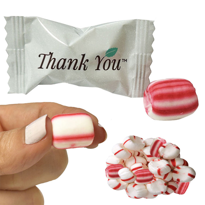 100 Ct Soft Peppermints Individually Wrapped Thank You Dinner Mints Hospitality