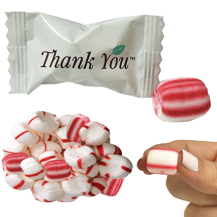 250 Ct Thank You Soft Peppermints Dinner Hospitality Mints Wrapped Candy Sweets