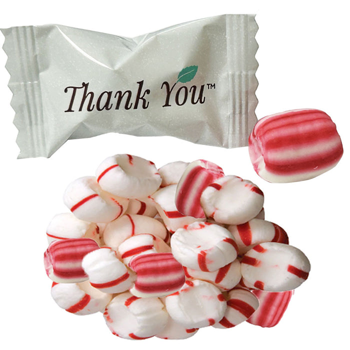 500 Ct Hospitality Mints Soft Peppermints Individually Wrapped Thank You Candy