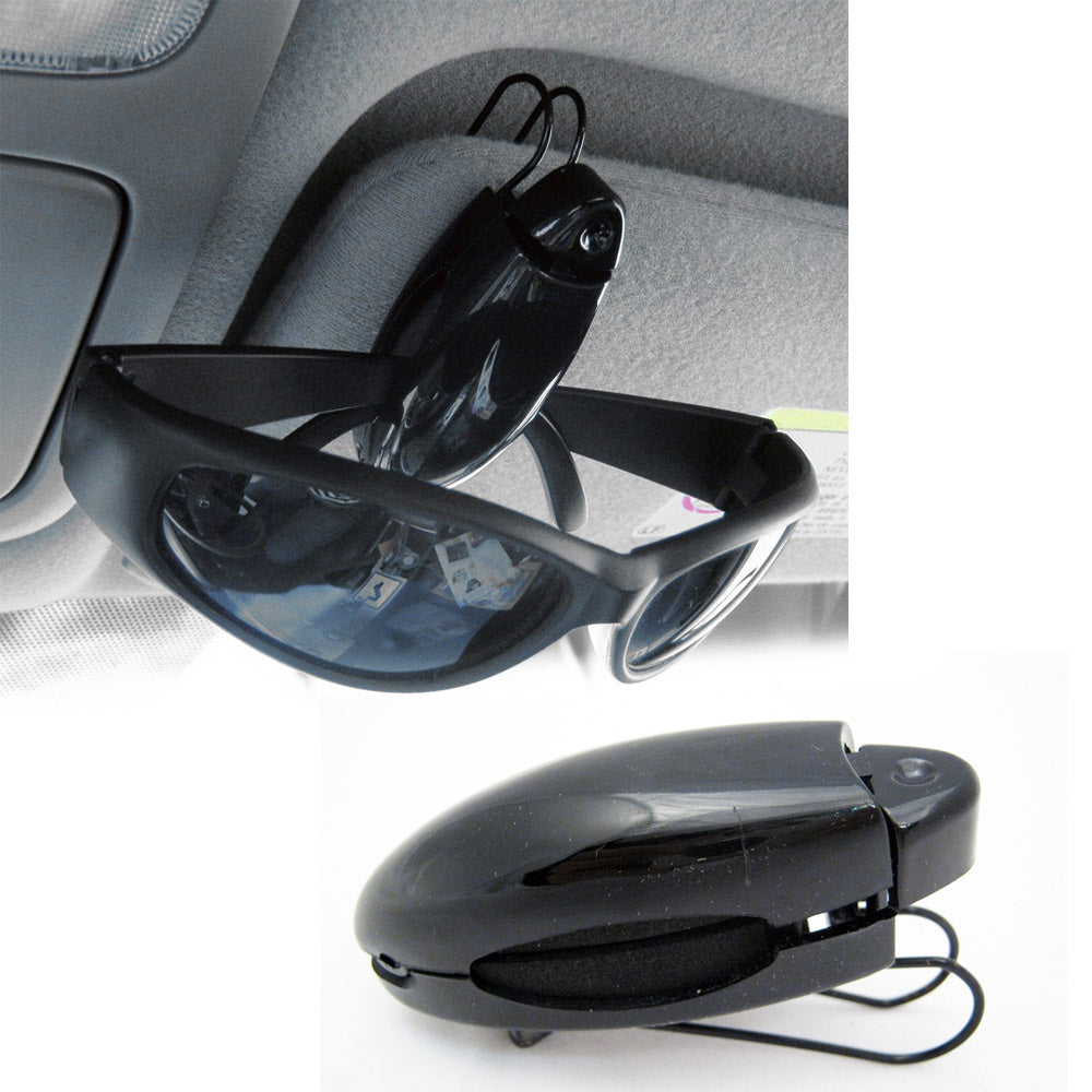 New Car Glasses Holder Universal Sun Visor Clip Sunglasses Holder  Protective Stable Sunglass Visor For Ticket Sunglasses Card - AliExpress