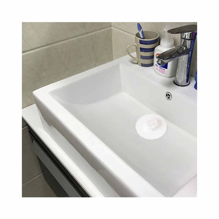 2 Hair Tub Catcher Bath Shower Trap Drain Clean Clogs Filter Cover Bathtub Sink