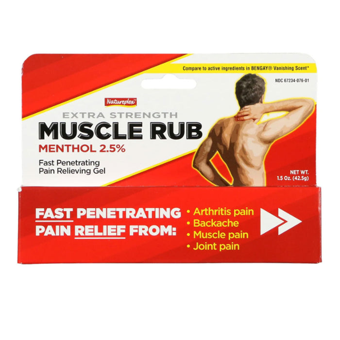 Muscle Balm: Clinical-Strength Menthol Muscle Rub