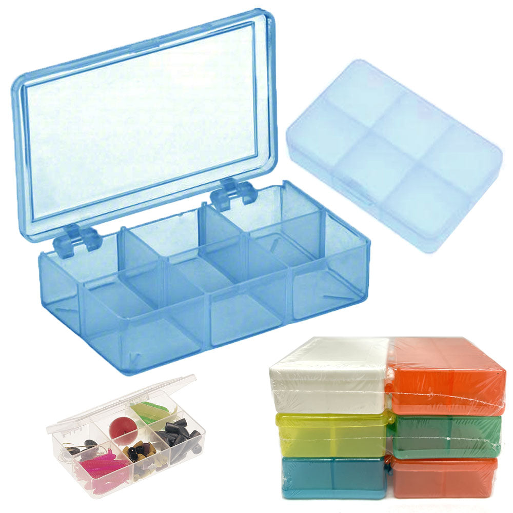 12pk Mini Plastic Storage Containers | Clear small boxes Jewelry box Food  Pots