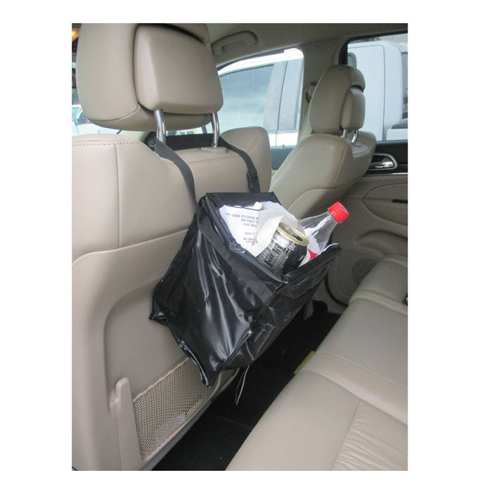 Auto Trash Bag Car Can Litter Garbage Leak Proof Bin Headrest Wastebasket Holder