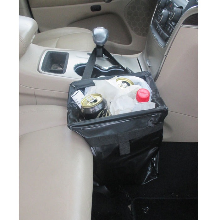 Auto Trash Bag Car Can Litter Garbage Leak Proof Bin Headrest Wastebasket Holder