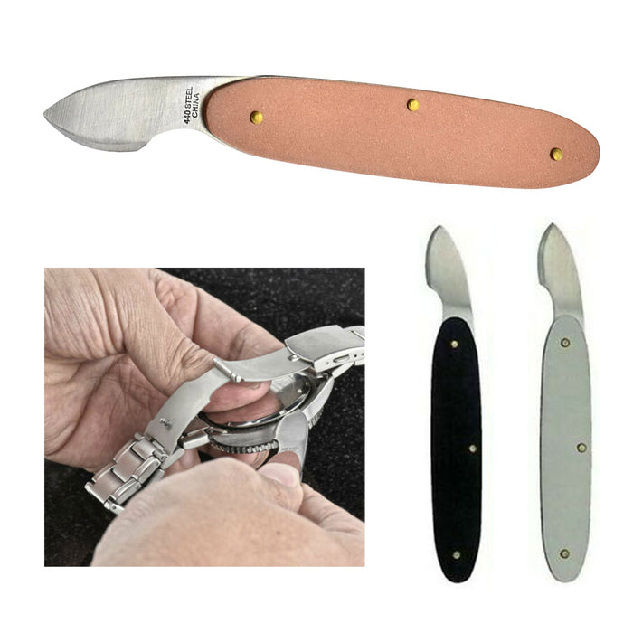 1pc 4.5" Watch Back Case Opener Prying Knife Blade Removal Watchmaking Hand Tool