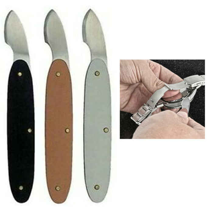 1pc 4.5" Watch Back Case Opener Prying Knife Blade Removal Watchmaking Hand Tool