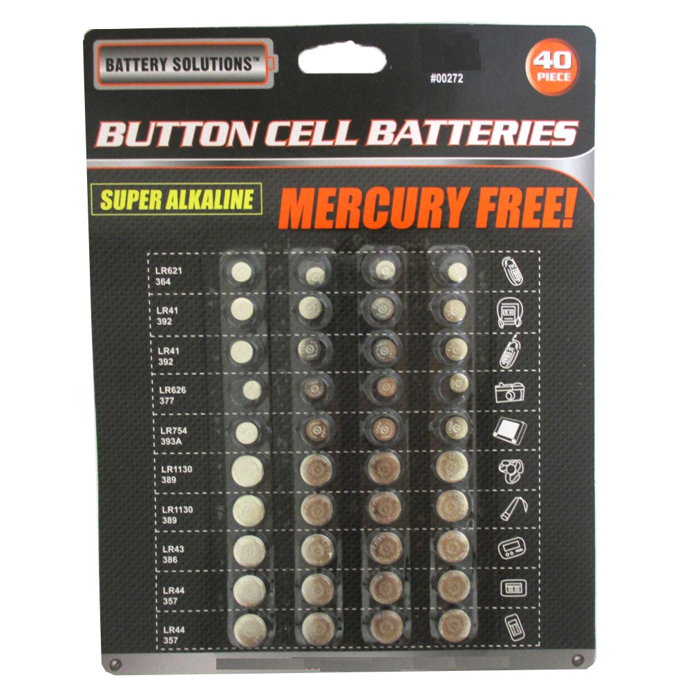 30 pcs ~ AG10 button cell alkaline batteries coin watch calculator battery  size