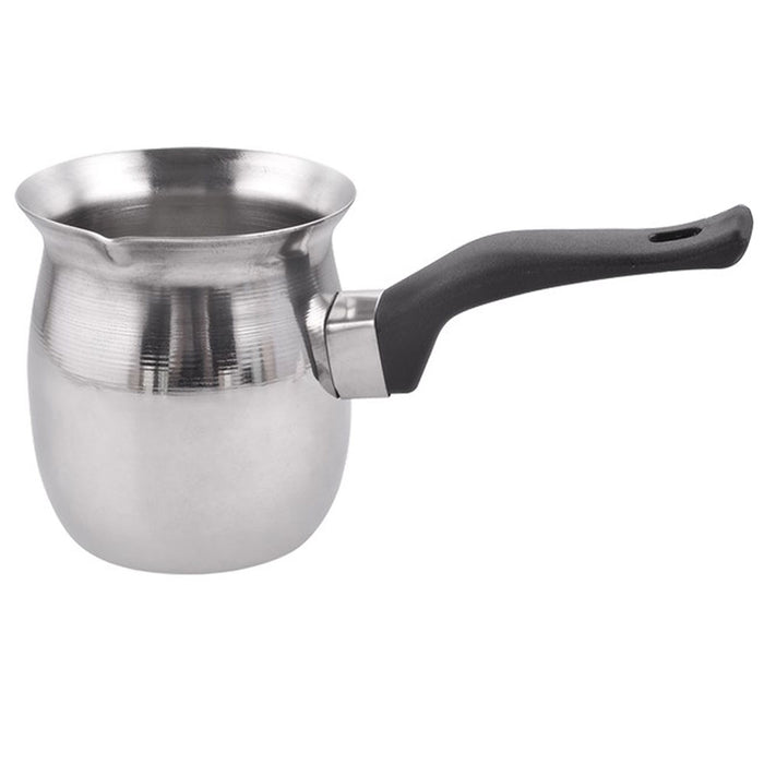 1 Stainless Steel Milk Warmer Stove Top Turkish Coffee Pot Butter Melting 34oz