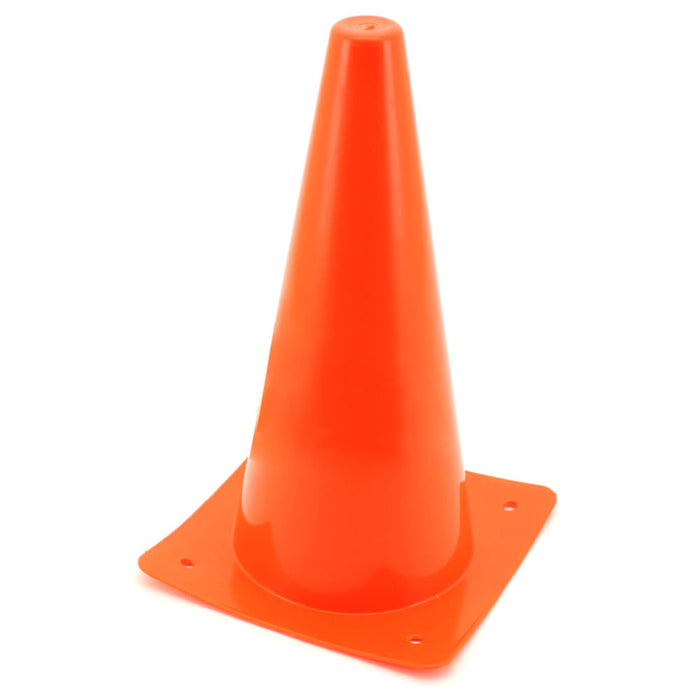 6 High Visibility Orange Safety Cones 12" Traffic Parking Sports Training Marker