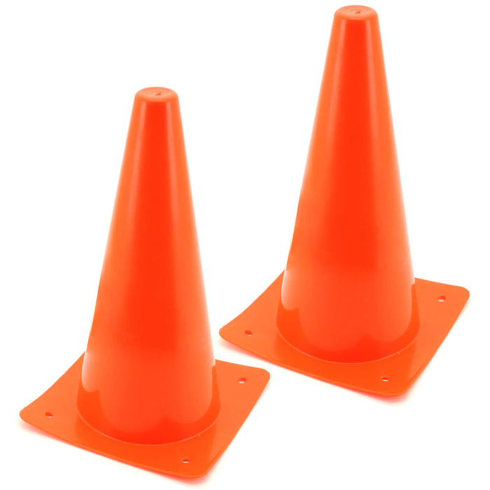 2 Pc Traffic Safety Cones 12" Parking Construction Road Emergency Multipurpose