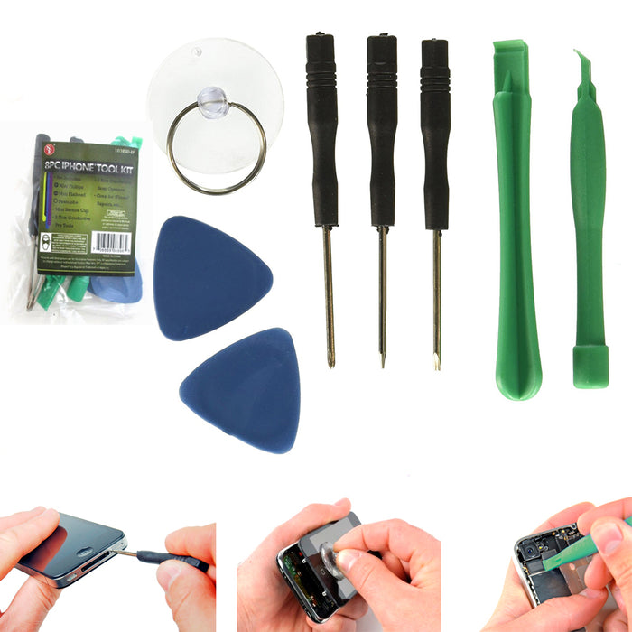 8Pc Repair Opening Pry Tools Screwdriver Kit Screwdriver Set Mobile Phone iPhone