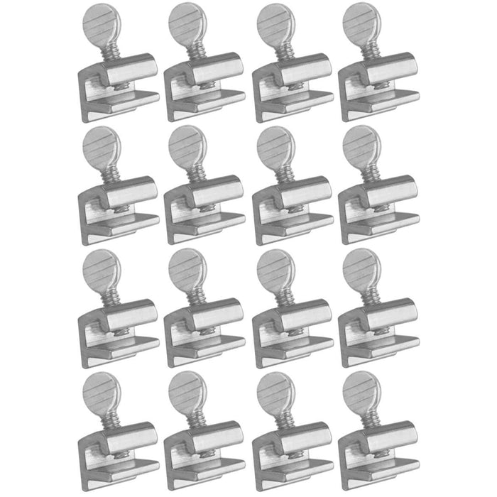 16 Pc Heavy Duty Sliding Window Locks Easy Thumbscrews High Security Home Lock