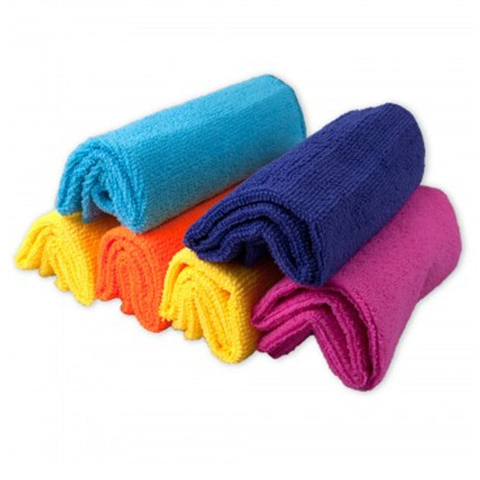 12 X Multi Purpose Cleaning Towel Microfiber Cloths Set Rag Window Washing Car